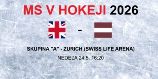 ONLINE – Výsledok MS v hokeji 2026: zápas Veľká Británia – Lotyšsko / VIDEO, FOTO