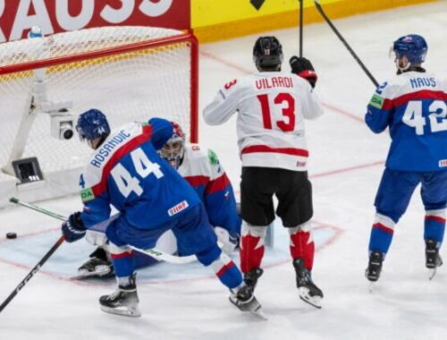 Kanadský obranca z Edmontonu vravel, že proti Slovákom to bol zápas NHL – VIDEO, FOTO
