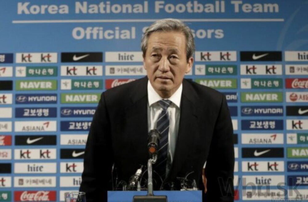 Prezident juhokórejskej futbalovej asociácie po MS 2026 opustí svoju funkciu