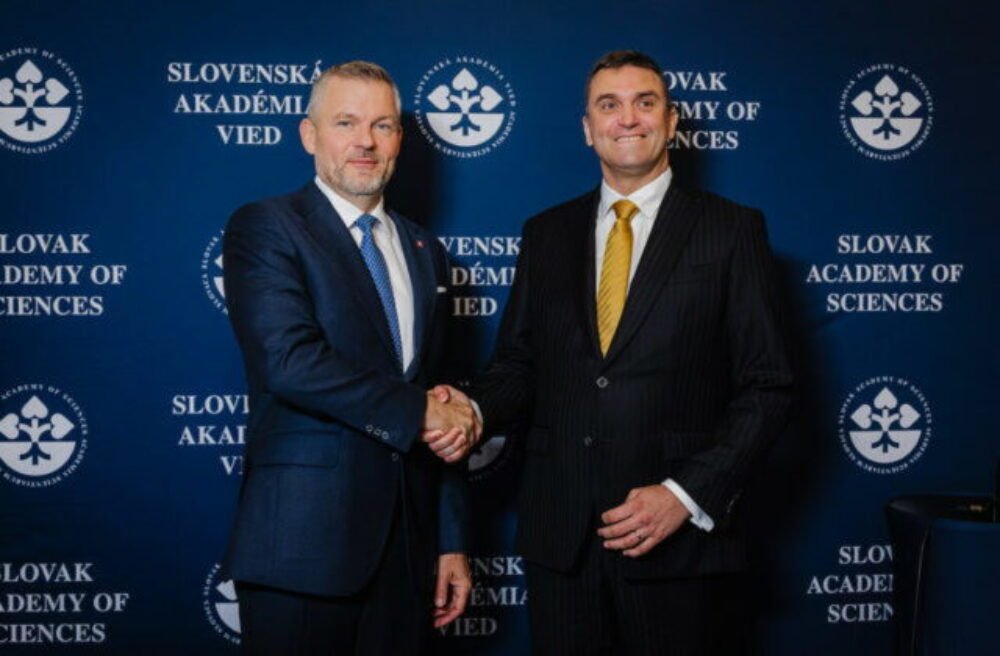 Pellegrini podčiarkol význam SAV a ocenil odborníkov, ktorí pripravovali dokument Vízia Slovenska do roku 2040 – VIDEO