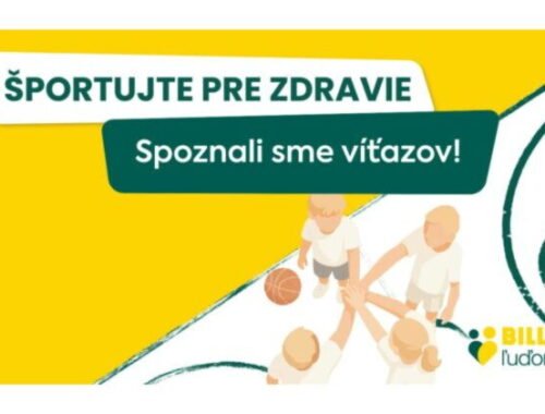 BILLA podporila športové komunity, poznáme víťazov grantu Športujte pre zdravie