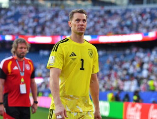 Neuer bol smutný po zápase s Paraguajom, ale jeho manželka ukázal tehotenské bruško