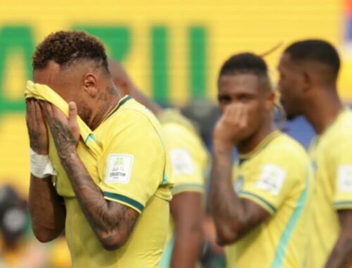 Premenená penalta a koniec! Neymar sa rozlúčil s brazílskym dresom so slzami v očiach