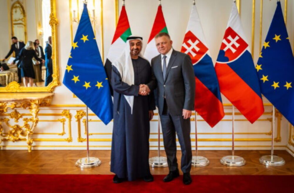 75448_6a6a428962c59098942455-640x420.jpg Fico rokoval s prezidentom Spojených arabských emirátov, dohodli sa na spolupráci pri projekte na Dunaji aj v oblasti kúpeľníctva – VIDEO, FOTO