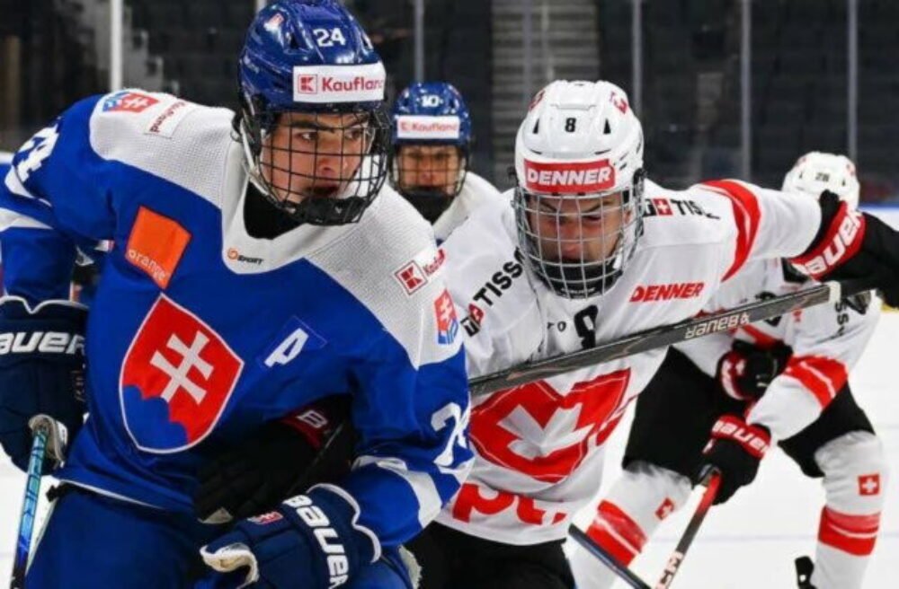 75988_2026-hgc-aug-5-svk-sui-640x420.jpg Selič strelil Švajčiarom štyri góly a mladí Slováci postúpili do semifinále Hlinka Gretzky Cupu